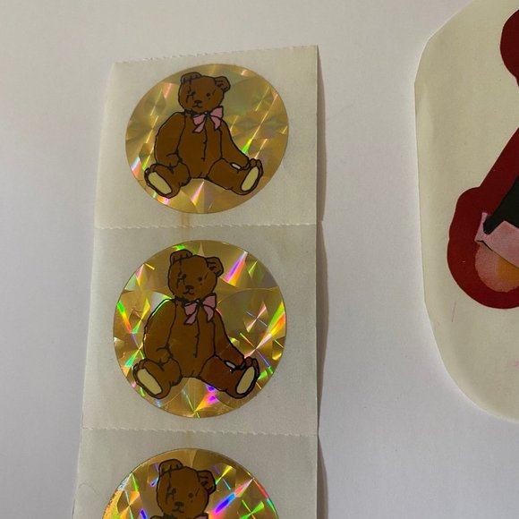 Vintage Bears & Unicorns Stickers Set Lucy Rigg Illuminations & More - Picture 6 of 12